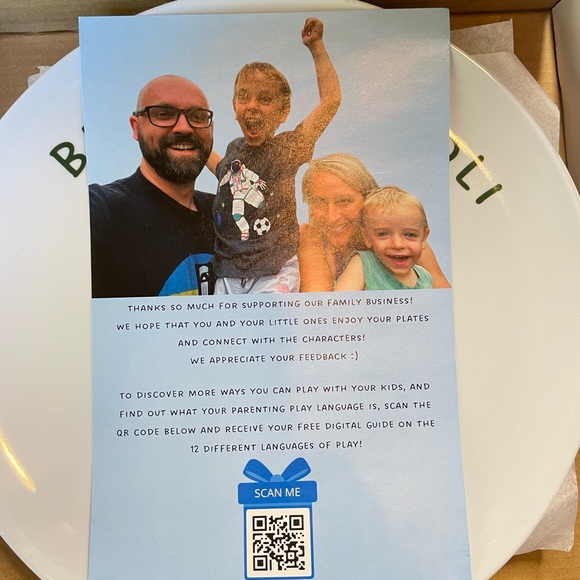 New Playful Friends Kids Plates 10” Melamine. Healthy Mindset. BPA Free. - Picture 7 of 11